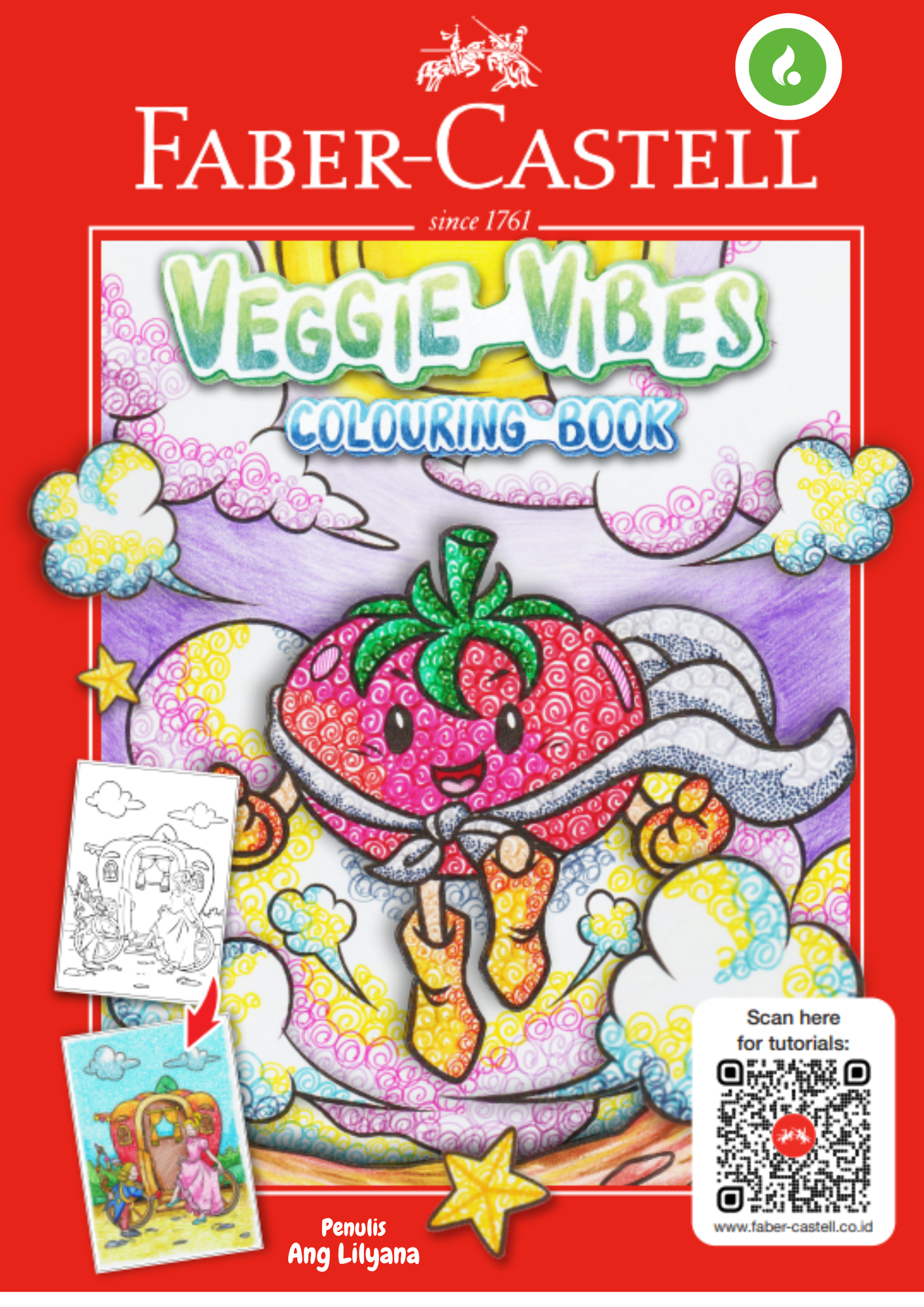 VEGGIES VIBES COLOURING BOOK