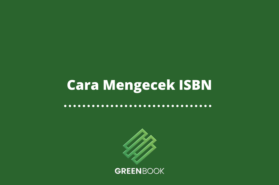 Cara Mengecek ISBN