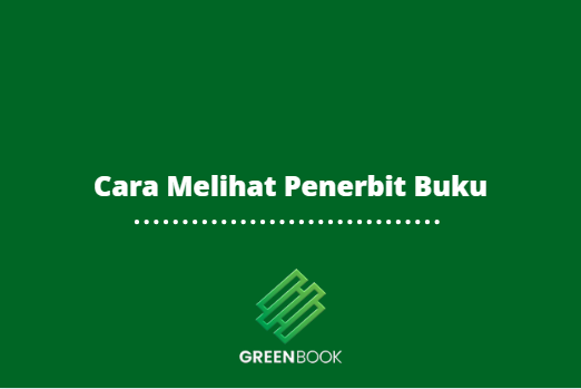 Cara Melihat Penerbit Buku