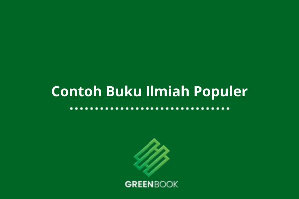 Contoh Buku Ilmiah Populer
