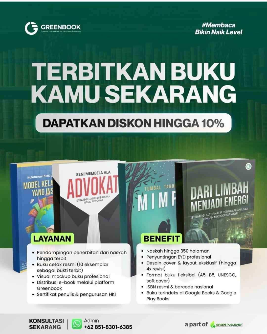 Terbitkan Buku Kamu Sekarang